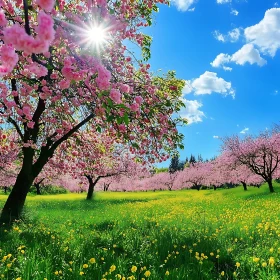 Spring Blossom Meadow