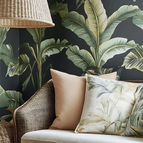 Serene Tropical Interior Decor