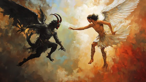 Epic Battle: Angel vs. Demon