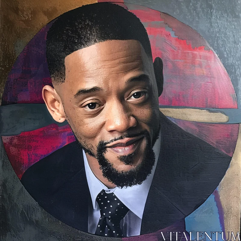 AI ART Will Smith Art Portrait