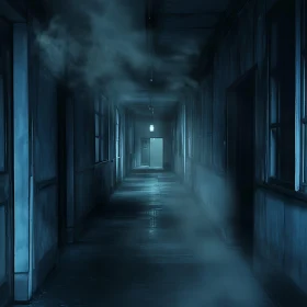 Foggy Hallway