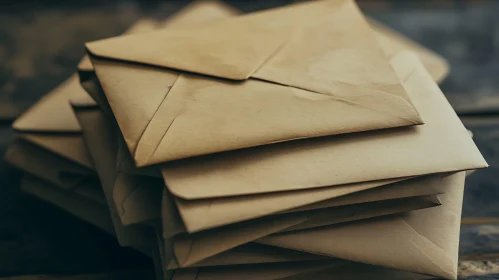 Collection of Old Brown Envelopes