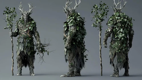 Mystical Forest Guardian Character Design