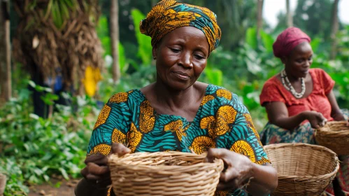 Woven Basket Craftswoman