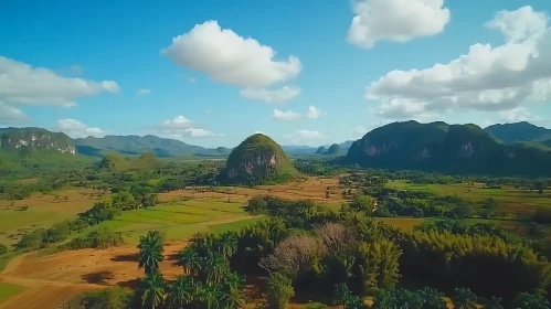 Mountain Valley Scenery