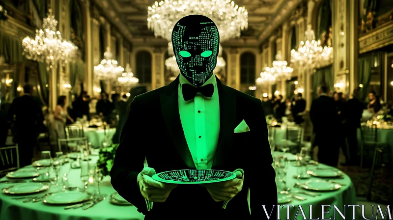 Digital Mask Banquet AI Image