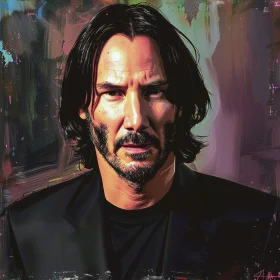 Keanu Reeves Digital Art