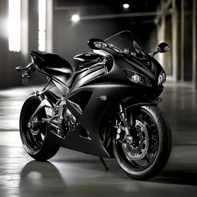 Monochrome Motorcycle: A Study in Black