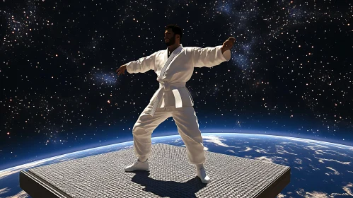 Karate in Space