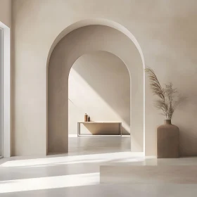 Modern Interior Design with Archways