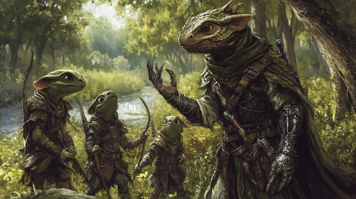 Forest Guardians: A Reptilian Gathering