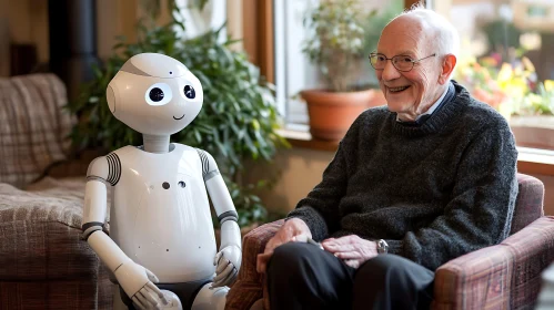 Robot and Senior Citizen Friendship