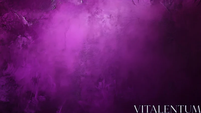 AI ART Purple Hues Art with Smoky Texture