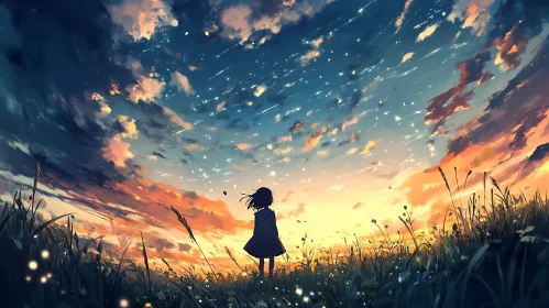 Sunset Field Dream