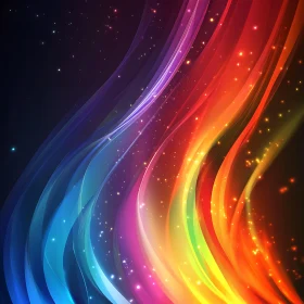 Celestial Rainbow Gradient