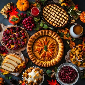 Thanksgiving Dessert Selection