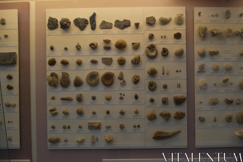 Museum Fossil Display Free Stock Photo