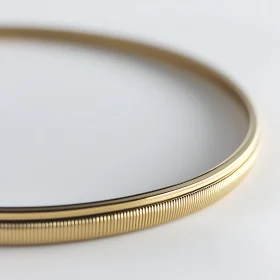 Luxurious Gold Bracelet Close-Up