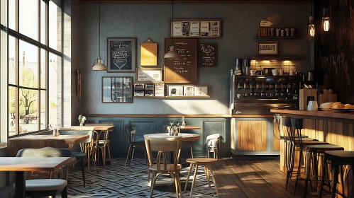 Charming Cafe Interior