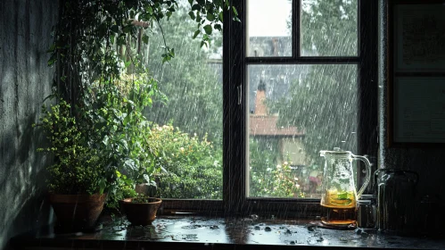 A Rainy Day View