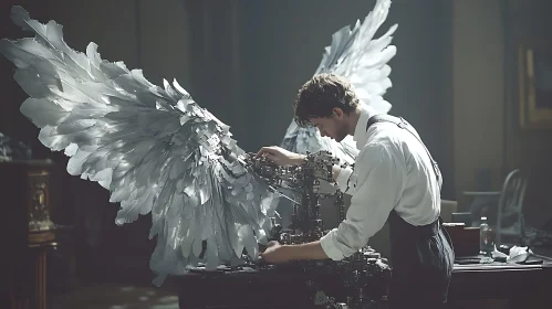 Crafting Mechanical Wings: An Artistic Endeavor