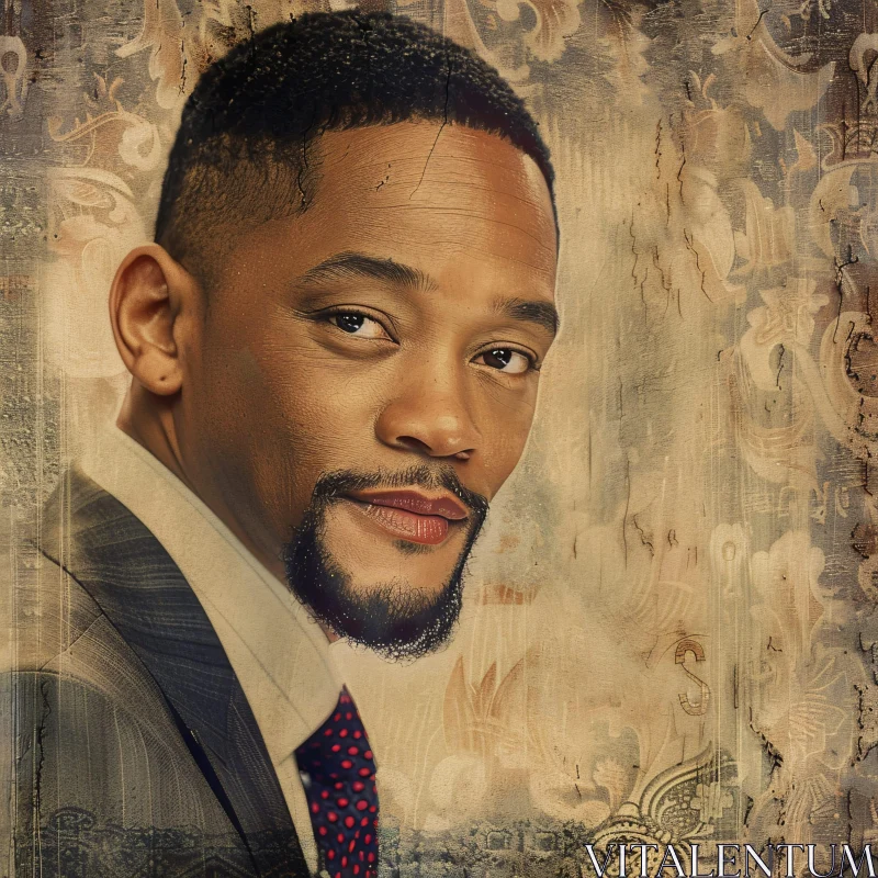 AI ART Will Smith Classic Portraiture