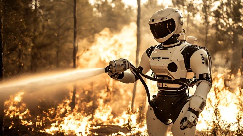 Robotic Savior: Forest Fire Suppression