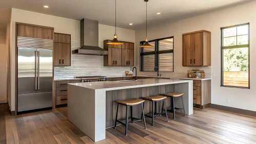 Contemporary Kitchen Interior