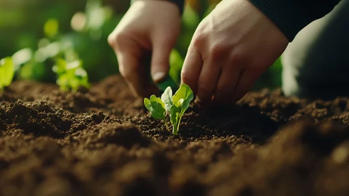Seedling in Soil