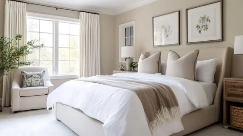 Calm Bedroom with Natural Light