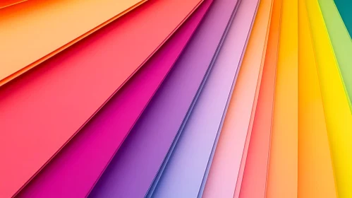 Spectrum of Colors in Paper Sheets