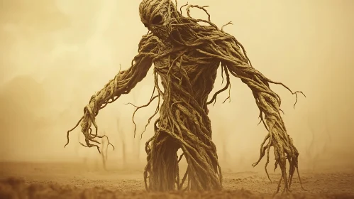 Sepia Root Monster