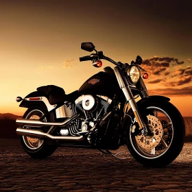 Sunset Ride: A Motorcycle Journey