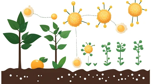 Stages of Plant Growth Visualized