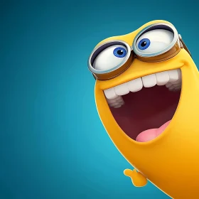 Joyful Yellow Character Art