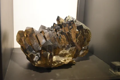 Mineral Formation: Smoky Quartz