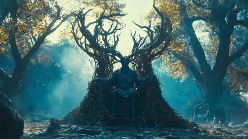 Mystical Forest Throne