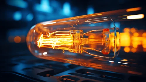 Technological Fusion: An Orange Light in the Dark