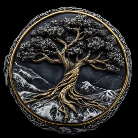 Tree of Life Mountain Emblem