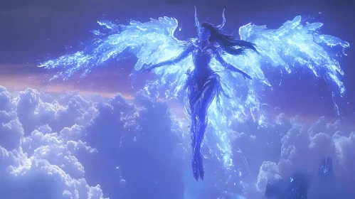 Angel Descending from Heaven