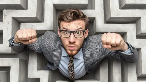 Lost in the Labyrinth: A Man's Dilemma