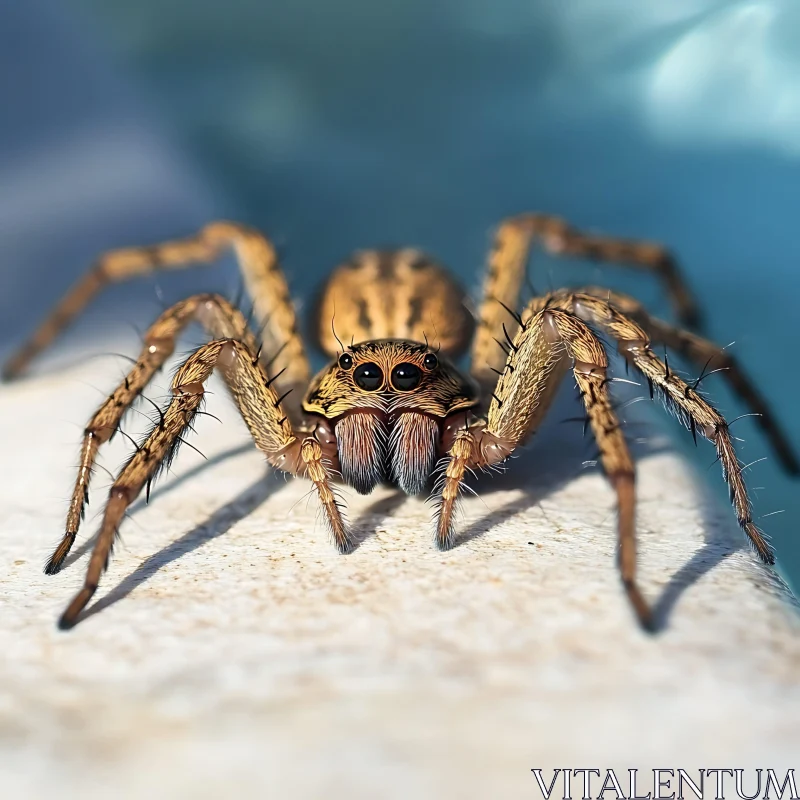 Macro Photography of a Spider