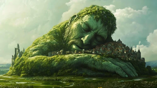 Moss Giant's Nap: City in the Green