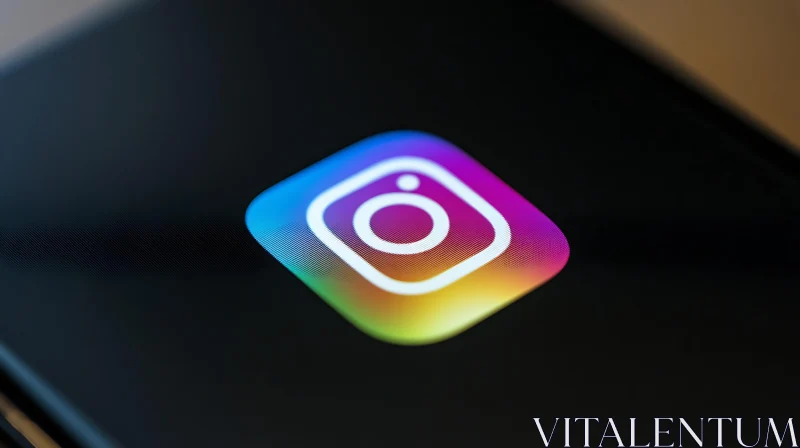 Instagram Icon Close-up