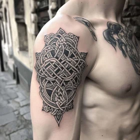 Elaborate Interwoven Tattoo Design