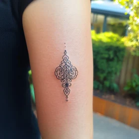 Detailed Symmetrical Arm Tattoo
