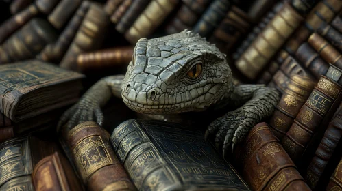 Lizard Among the Literature
