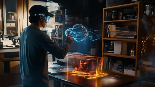 Future Tech: Holographic Interface Experience