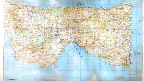 Antique City Cartography