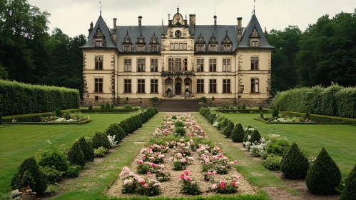 Grand Chateau and Formal Garden